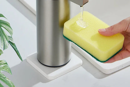 270ml Automatic Touchless Soap Dispenser – Smart Infrared Sensor Liquid Soap Dispenser with 304 Stainless Steel for Kitchen & Bathroom