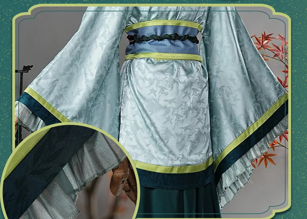 Maomao Cosplay Costume – Green Dress (The Apothecary Diaries Anime Outfit, Halloween/Party Set)