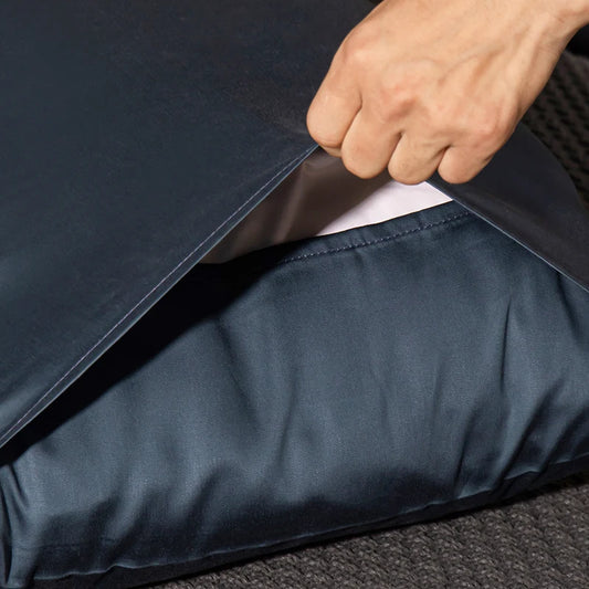 Funda de Almohada de Seda 100% Morera – Funda de Almohada de Seda de Lujo con Cierre de Sobre