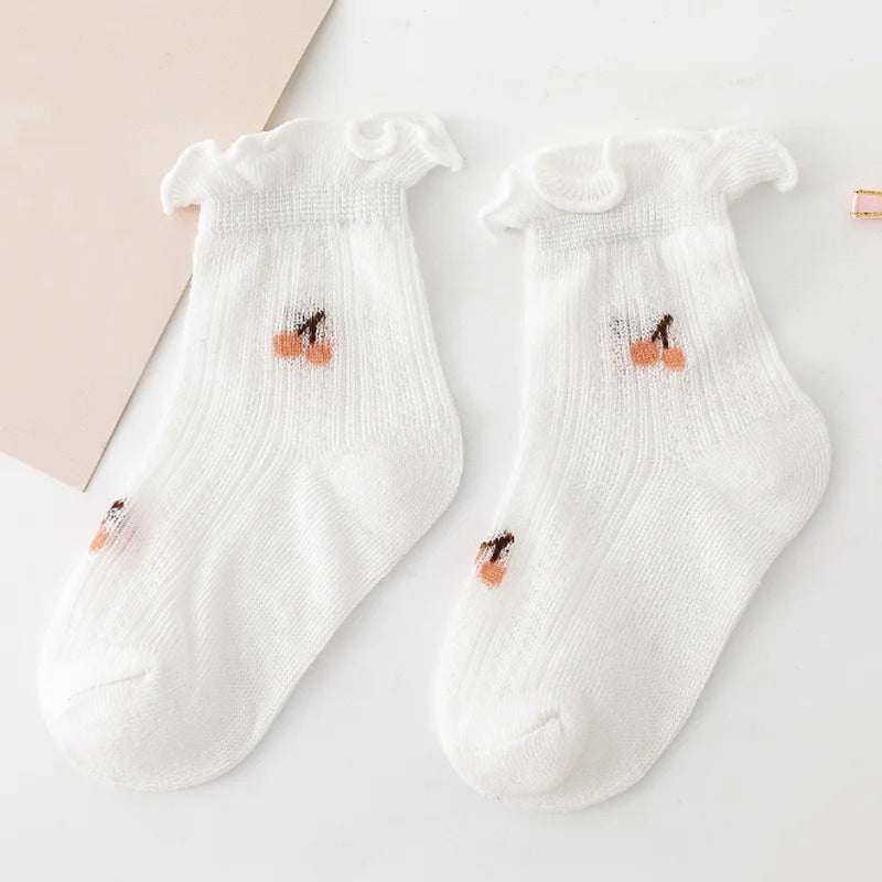 3 paires de chaussettes nouveau-né douces et respirantes en coton fin pour bébés