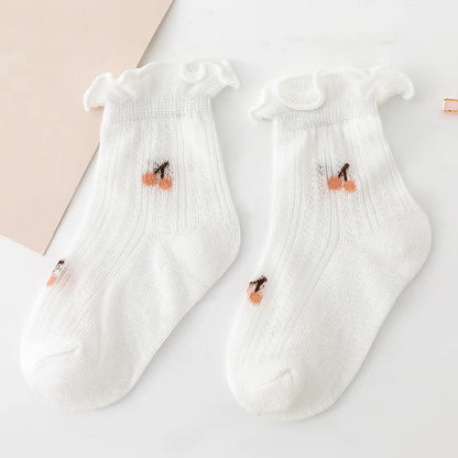3 paires de chaussettes nouveau-né douces et respirantes en coton fin pour bébés