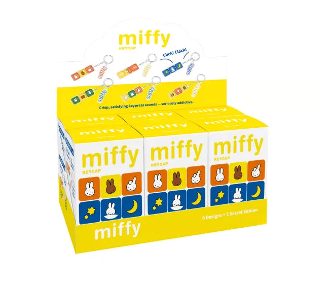 Caja Ciega Original de la Serie Miffy Estilo Antiguo – Minifiguras Lindas de Grano, Adornos Colgantes de Personajes de Anime, Juguetes y Regalos Coleccionables para Festivales