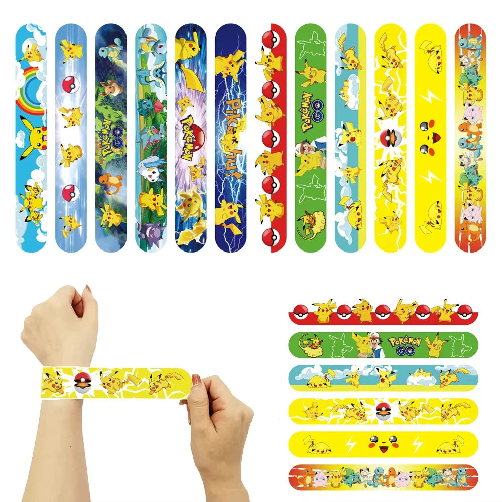 Pokémon Birthday Party Decorations Set – Balloons, Keychains, Napkins, Stickers, Tableware, Plates & Tablecloth Party Supplies & Favors
