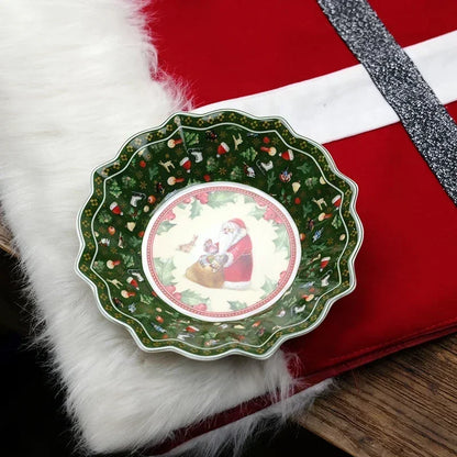 VB Cutlery Christmas Series Dining Collection – Decorative Plates, Deep Soup Bowls, Sugar Pots & Storage Containers