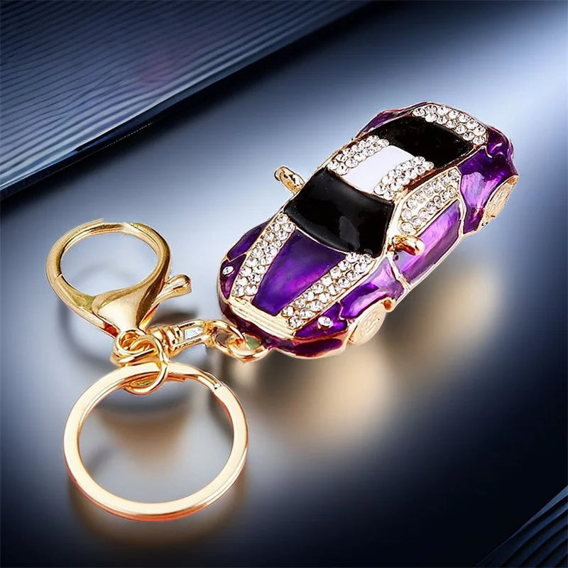 Mini Toy Car Keychain – Stylish Car Key Holder & Bag Charm for Men and Women, Cute Party Favor and Gift