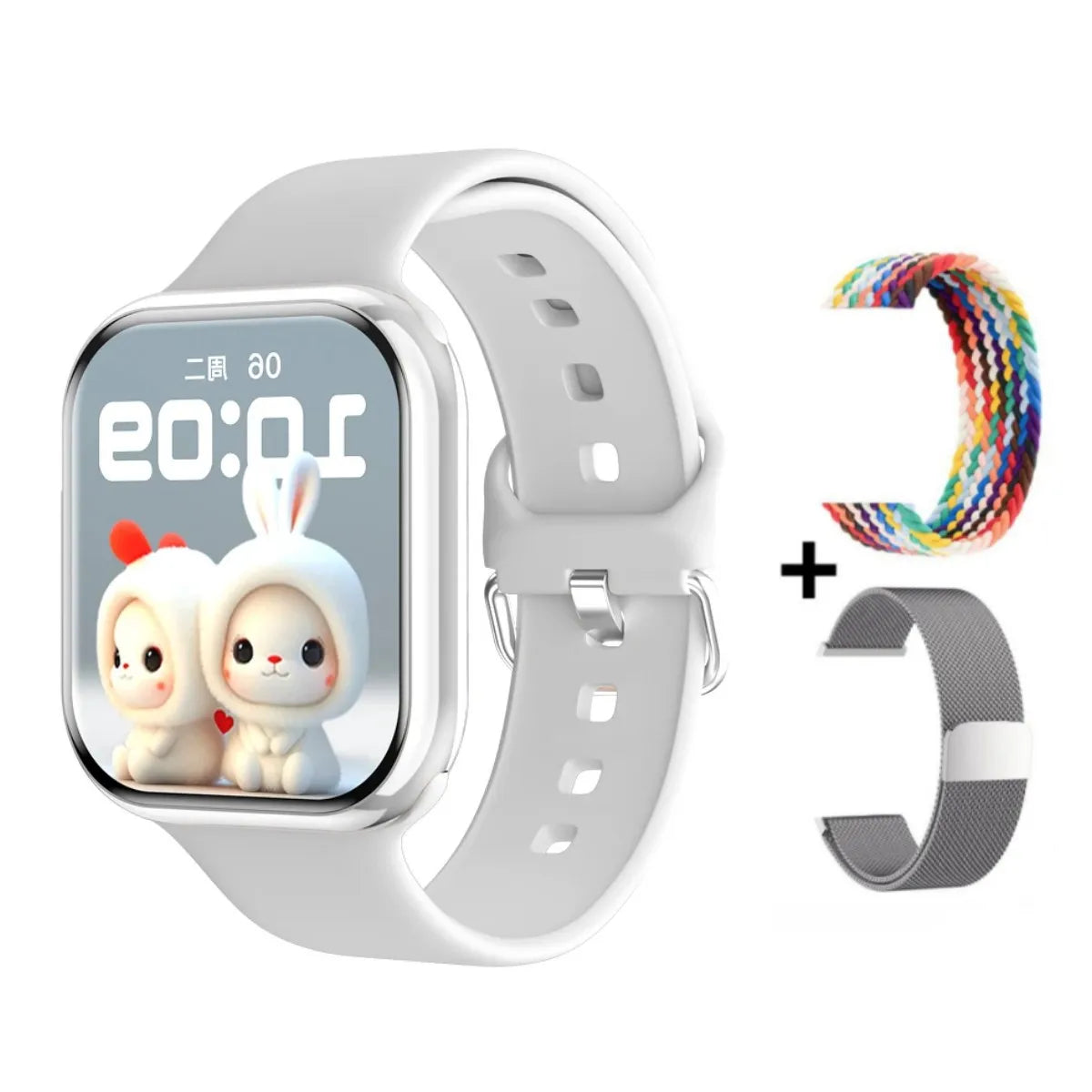 Watch 11 Smartwatch – GPS Bluetooth Calling NFC Smart Watch with Body Temperature Monitor & Always-On Display for Android & iPhone
