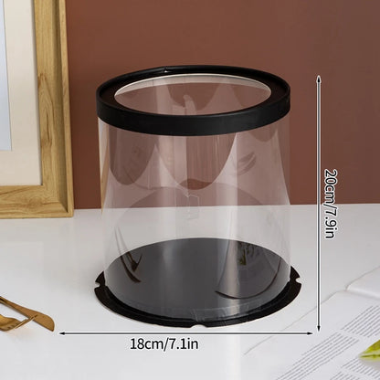 Boîte Cadeau Transparente pour Gâteaux, pour Boulangeries, Desserts, Mariages, Anniversaires et Emballages de Fête