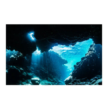 HD Cloud Aquarium Background Sticker – PVC Fish Tank Backdrop Wallpaper for Clear Underwater Scenery, Aquascaping & Aquarium Decoration