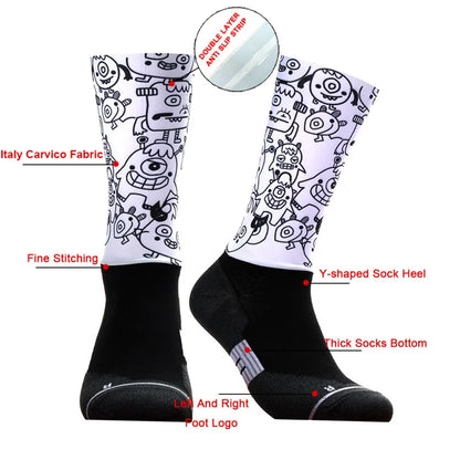 Professional Team Cycling Socks for Men & Women – Breathable MTB & Road Bike Racing Sports Socks