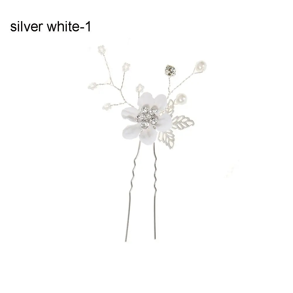 Luxury Floral Bridal Hair Comb with Gold Leaves – Crystal Wedding Hair Accessory for Brides & Prom