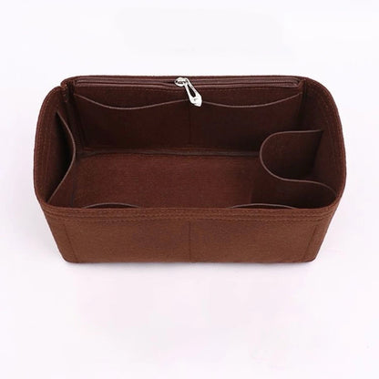 Separador organizador de fieltro para bolso – Divisor de almacenamiento para bolsos Speedy 25/30/35 y Neverfull, organizador interno multibolsillos para bolsos de lujo, carteras y bolsos de mano