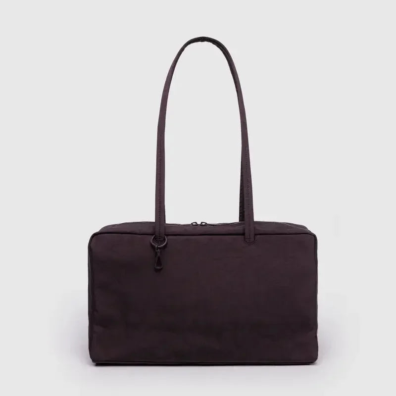 Bolso de hombro tipo tote de nailon de gran capacidad para mujer – Bolso de mano de diseñador de lujo, ligero y versátil para el trabajo, viajes, compras y uso diario a la moda