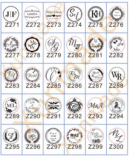 Custom Initials Embosser Stamp – Personalized Book & Wedding Embossing Seal for Address, Library & Gift Branding | Custom Paper Decor Accessory