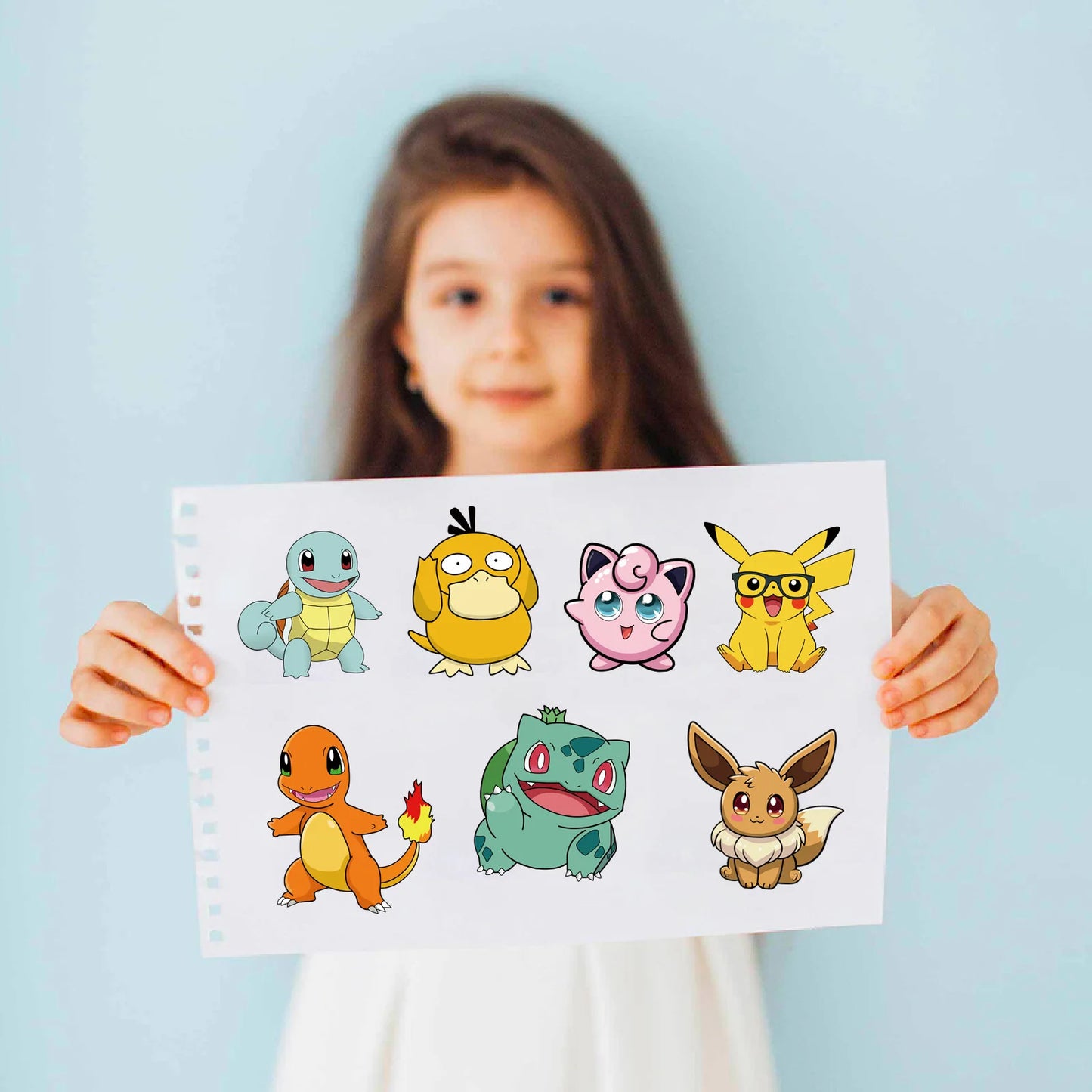 Pokémon DIY Puzzle Sticker Set – 16/32pcs Make-a-Face Cartoon Jigsaw Toys for Kids (Pikachu & Charizard)