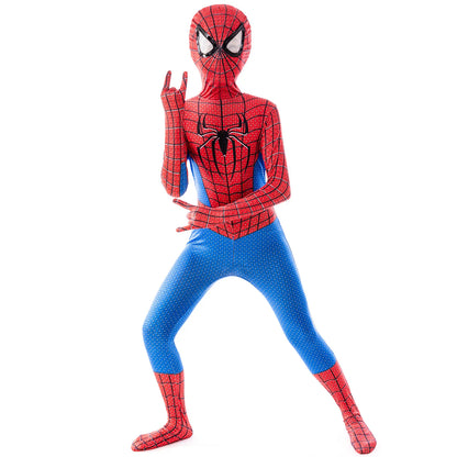 Kids Miles Morales Superhero Costume – Anime-Inspired Zentai Bodysuit Cosplay Outfit for Halloween, Parties & Dress-Up