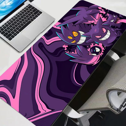 Alfombrilla de ratón Gaming Gengar XXL de Pokémon – Alfombrilla de escritorio grande para PC, portátil y teclado
