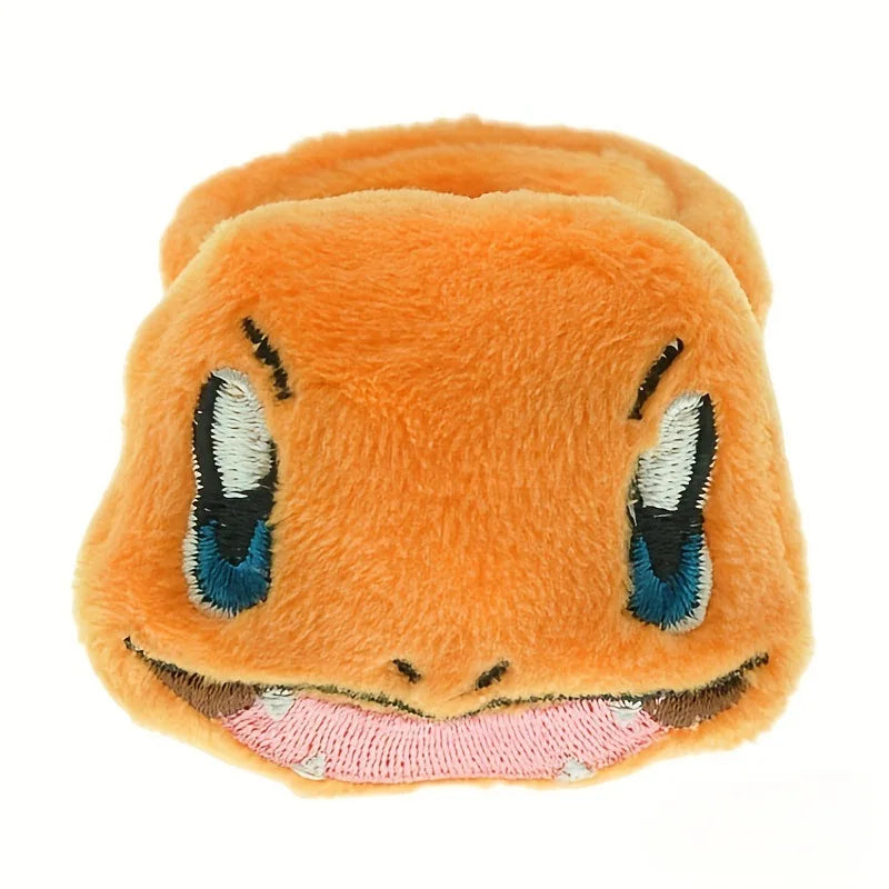 4 Styles Pokémon Plush Bracelet Strap – Pikachu, Squirtle, Charmander, Bulbasaur Classic Anime Figure Bracelet Toys for Children Gift