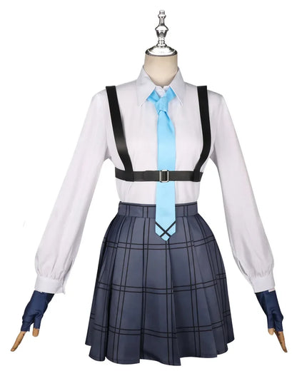 Blue Archive Takanashi Hoshino Cosplay Costume – Full Set with Wig | Anime Game Role Play Outfit