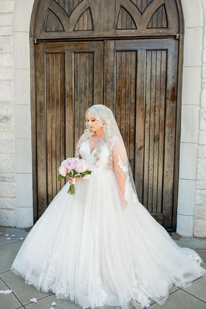 Enagua de boda de crinolina de 6 aros – Enagua larga blanca para vestido de baile, capa de soporte de falda de medio deslizamiento para vestido de novia, accesorios de boda para vestidos de princesa y vestidos formales