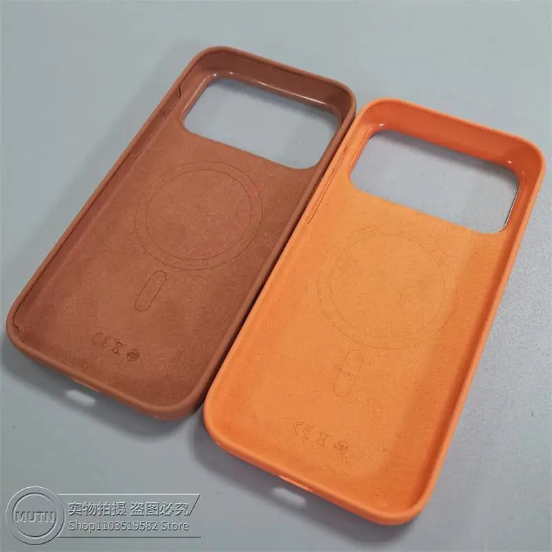 Liquid Silicone Phone Case for iPhone 17 Pro Max – Magnetic Protective Cover with Camera Control & MagSafe Support