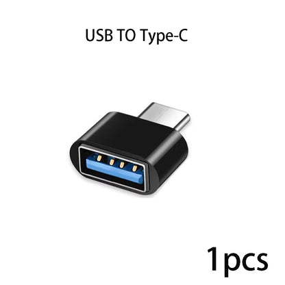 USB-C to USB 3.0 OTG Adapter – Type-C Male to USB-A Female Data Connector for MacBook, iPad & USB-C Devices