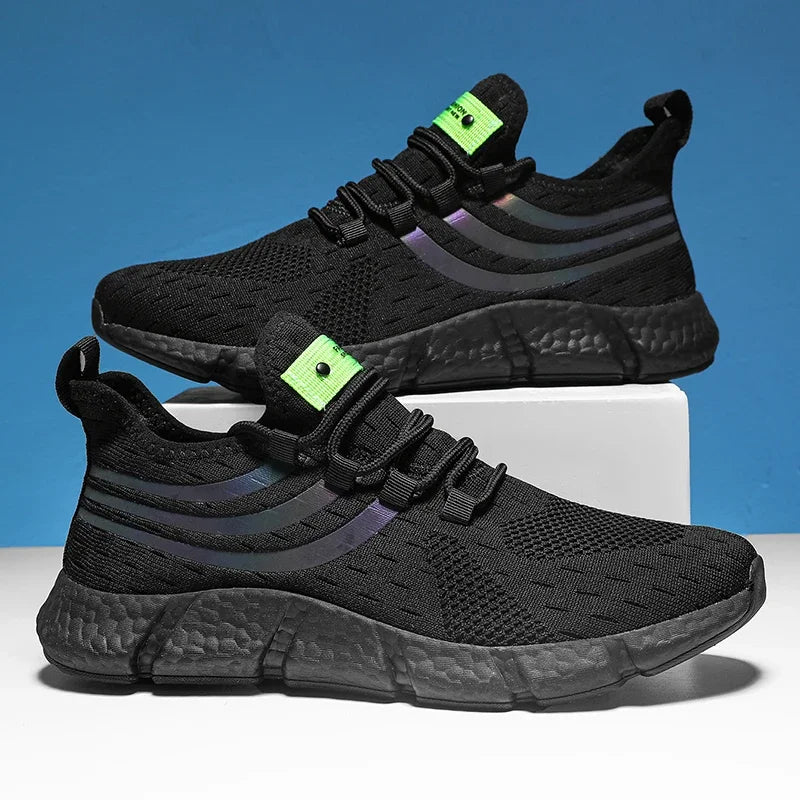 Baskets de sport décontractées pour hommes – Chaussures de course respirantes et légères, Baskets athlétiques antidérapantes pour la marche et les activités de plein air