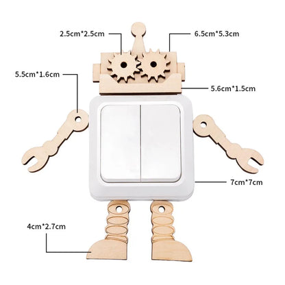 Accesorios para tablero de actividades Montessori – Piezas de tablero de actividades sensoriales DIY con enchufe eléctrico, juguetes de aprendizaje para niños