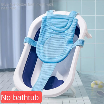 Coussin de support de bain réglable pour bébé – Siège de bain antidérapant pour nouveau-né pour baignoire, douche et bain pour bébé