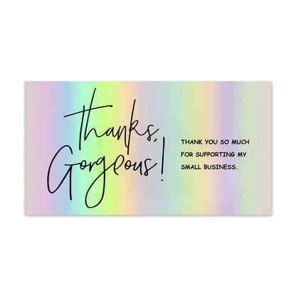 10–50PCS Thank You for Your Order Cards – Small Business Customer Appreciation Greeting Cards for Shopping & Purchase Orders