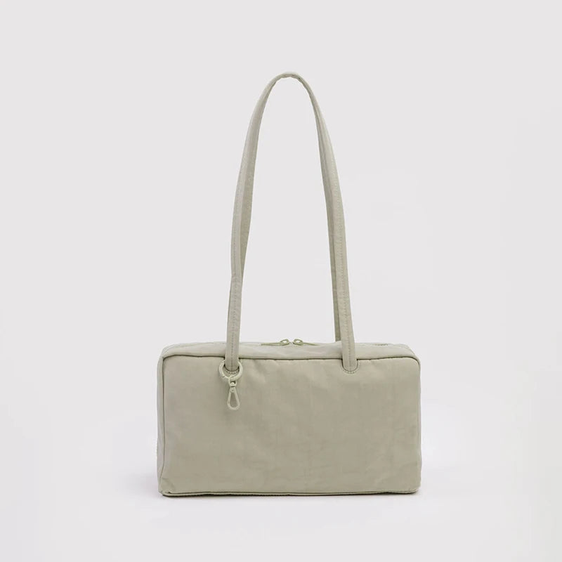 Bolso de hombro tipo tote de nailon de gran capacidad para mujer – Bolso de mano de diseñador de lujo, ligero y versátil para el trabajo, viajes, compras y uso diario a la moda