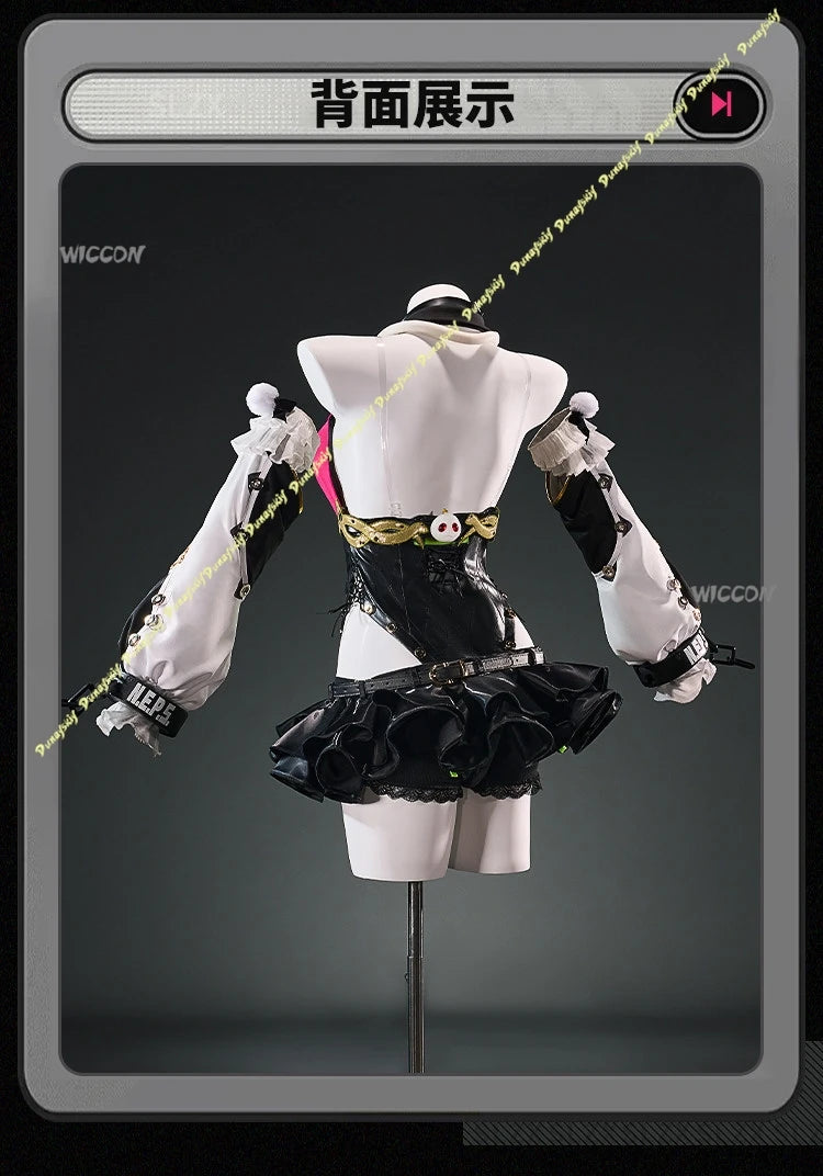 Cissia Cosplay Costume – Zenless Zone Zero New Character Full Set | Women’s Performance Outfit (Party / Halloween / Cosplay Wear)