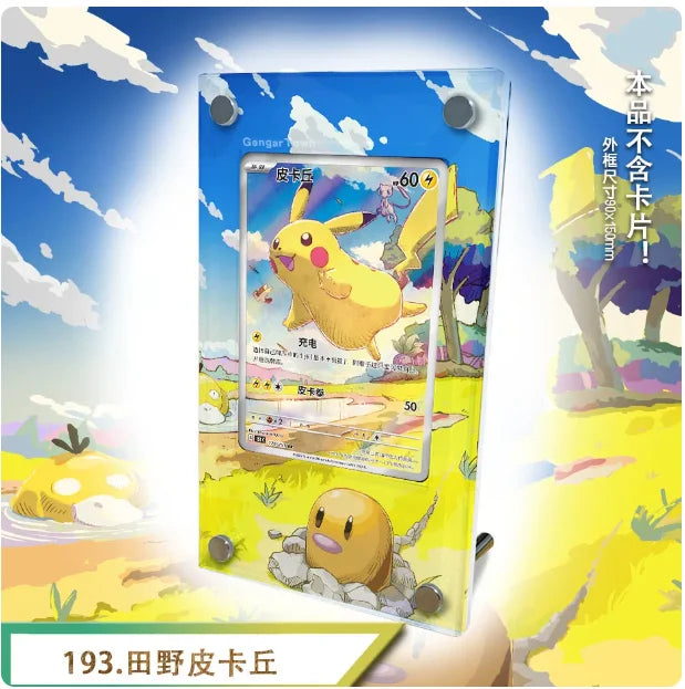 Oricorio Jasmine Carmine Rosa Giovanni Latias Gardevoir Gengar Meowth Dragonite Extended Art Card Display Stand Excluding Card