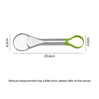 Stainless Steel Avocado & Fruit Slicer – Multi-Function Kitchen Cutting Tool for Avocado, Dragon Fruit & Other Fruits
