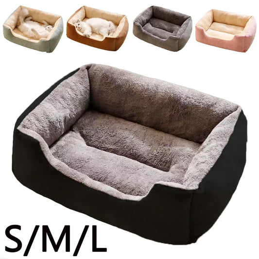 Cama para gatos, casita cómoda para mascotas, cesta suave y cojín para gatos y perros pequeños, cama cómoda para dormir gatitos, accesorios para mascotas