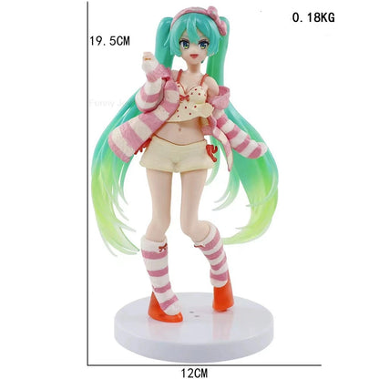 Hatsune Miku Anime Figure – Wedding Dress & Swimsuit Vocaloid PVC Action Figure Collectible Model Toy for Girls Gift