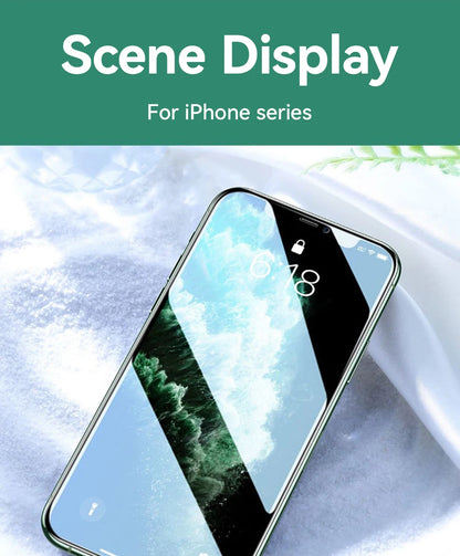 Protector de pantalla de cristal templado HD Joyroom para iPhone series 15, 16 y 17 – Cobertura total (1–3 unidades)