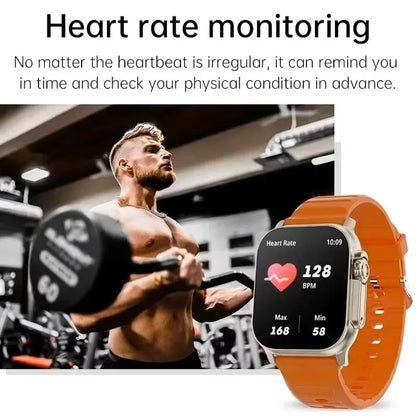 Smartwatch Men 49mm Series 8 Ultra 2.3" AMOLED NFC GPS Waterproof (2025)
