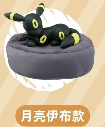 Original Pokémon Eevee Sleeping Position Series Blind Box – Sylveon, Umbreon, Flareon, Jolteon Desktop Decoration Model Gift