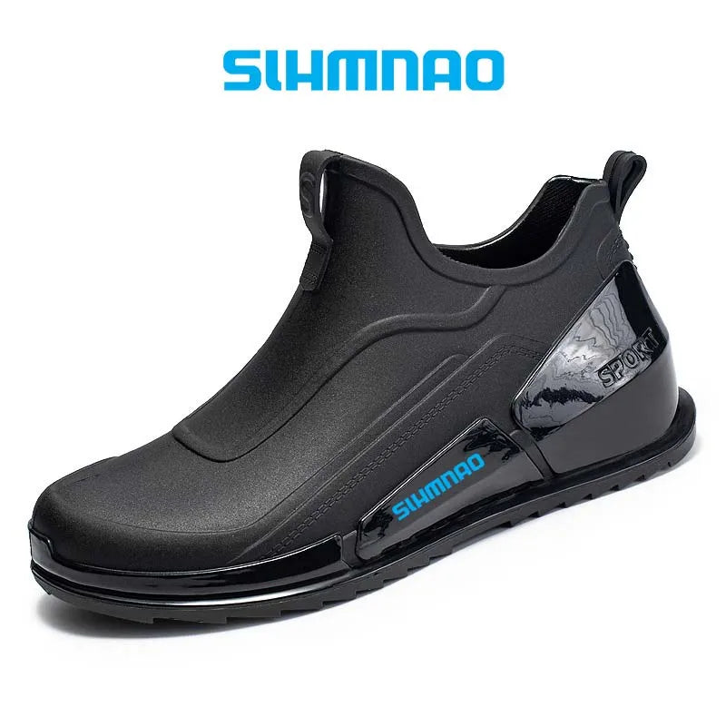 2025 Waterproof Outdoor Fishing Shoes – Lightweight Anti-Slip Rubber Sports Shoes for Hunting, Cycling & Outdoor Activities