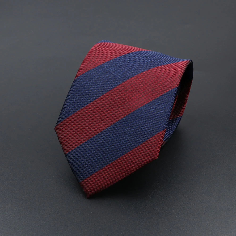 Corbata de hombre de fantasía con perro de dibujos animados, Paisley, rayas y lunares para negocios y bodas