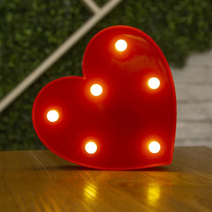 Alphabet & Number LED Night Lights – Personalized Letter Lamps for Birthday Parties, Weddings, Bedrooms, Wall Decor & Home Decorations