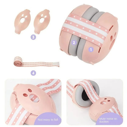 Cache-oreilles réducteurs de bruit pour bébé – Casque de protection auditive réglable pour nourrissons et tout-petits, sommeil, voyage et événements bruyants