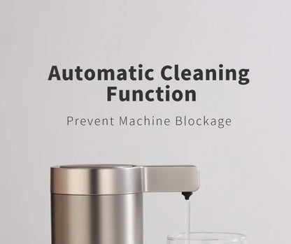 270ml Automatic Touchless Soap Dispenser – Smart Infrared Sensor Liquid Soap Dispenser with 304 Stainless Steel for Kitchen & Bathroom