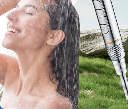 Cabezal de ducha filtrado Supercharged – Pulverizador de ducha ajustable de 4 modos de ahorro de agua, cabezal de ducha de baño de alta presión con filtro de sellado de agua y ajustes de pulverización multifuncionales