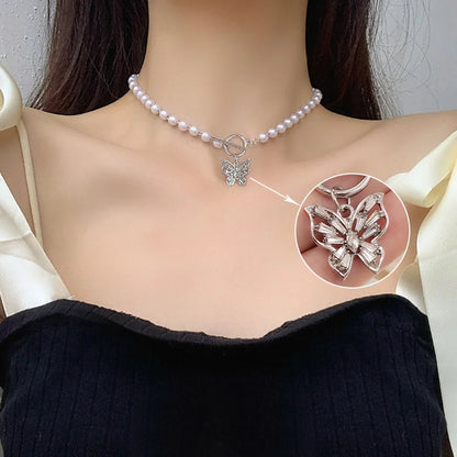 Nuevo collar gargantilla de perlas barrocas para mujer, lujoso, para bodas, fiestas, collar de cuentas de tres capas, torques, regalo de joyería de moda para damas