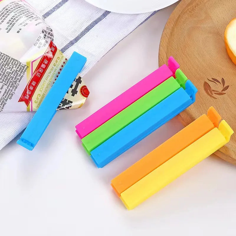 5-30PCS Colorful Bag Sealing Clips – Reusable Moisture-Proof Snack Bag Clamps for Food Storage, Fresh-Keeping Plastic Bag Kitchen Accessories