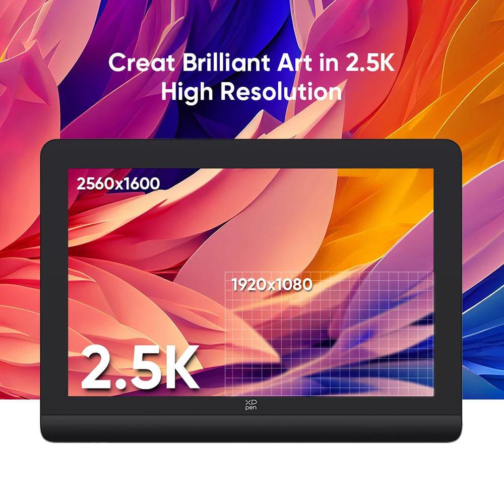 XPPen Artist Pro 16 Gen 2 Drawing Display – 16-Inch 2.5K Graphics Tablet Monitor with 16K Pressure Levels