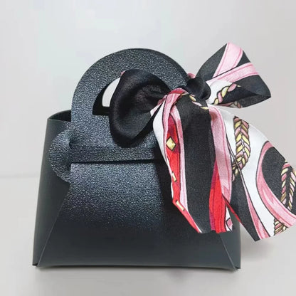 20PCS Bolsas de Regalo de Cuero con Cinta de Lazo – Mini Bolsos para Recuerdos de Bodas, Navidad, Dulces, Regalos y Empaque de Lujo para Fiestas