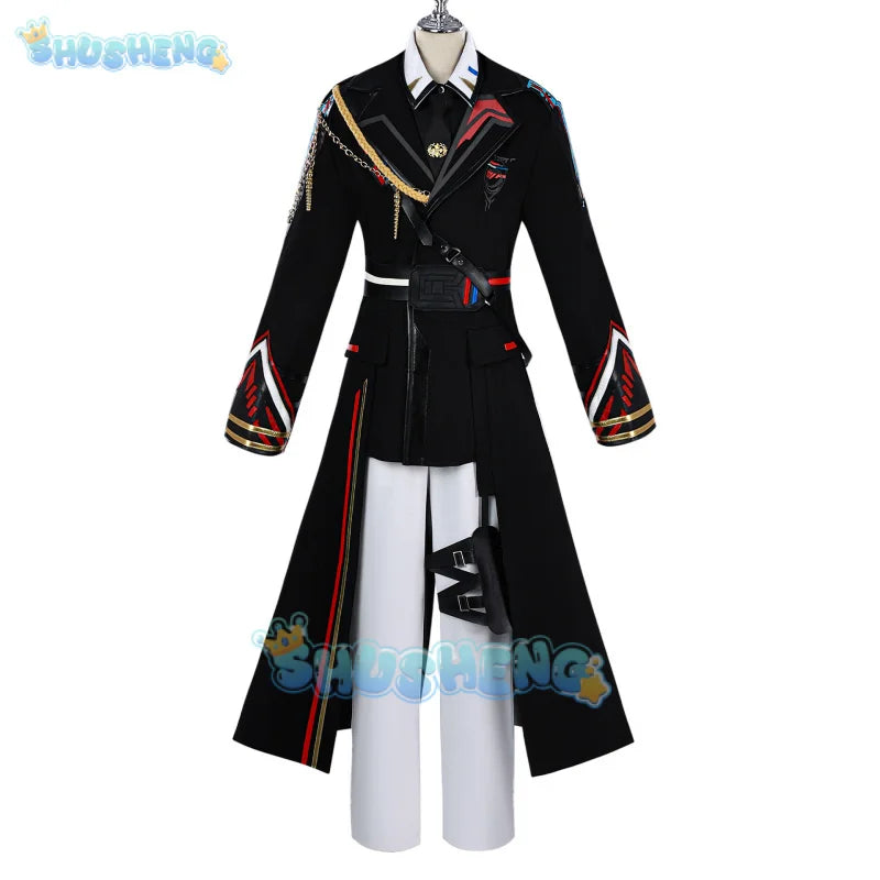 Love and Deepspace Caleb Inspired Cosplay Costume – Farspace Colonel Female Uniform Outfit for Women Halloween, Carnival & Party Roleplay