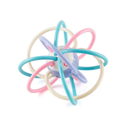 Hochet Girafe – Hochet Musical Sensoriel pour Nouveau-Né (0-12 Mois), Jouet de Dentition pour Bébé, Hochet Musical en Forme de Marteau de Sable pour le Développement et l'Éveil de Bébé